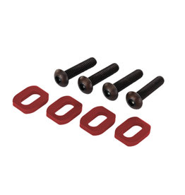 Traxxas TRA7759R Washers Motor Mount Aluminum Red-Anodized (4)