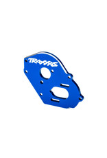 Traxxas TRA9490X   PLATE, MOTOR, BLUE (4MM THICK)