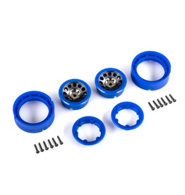 Traxxas TRA9781-BLKBL WHEELS MTHD 105 BLUE 1.0"