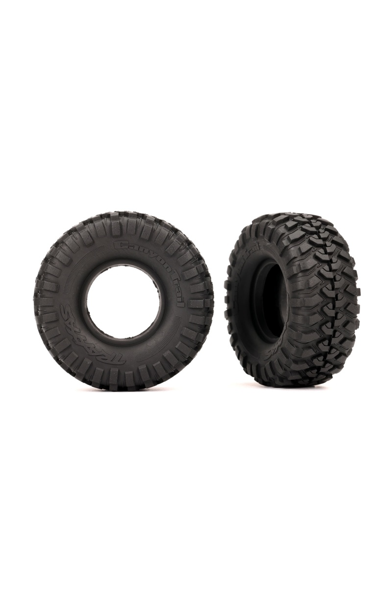 Traxxas Canyon Trail 2.2 Reifen auf Chrom Felgen verklebt TRX8184 8184