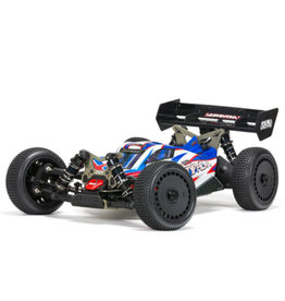 Arrma ARA8406 TLR Tuned TYPHON 6S 4WD BLX 1/8 Buggy RTR Red/Blue