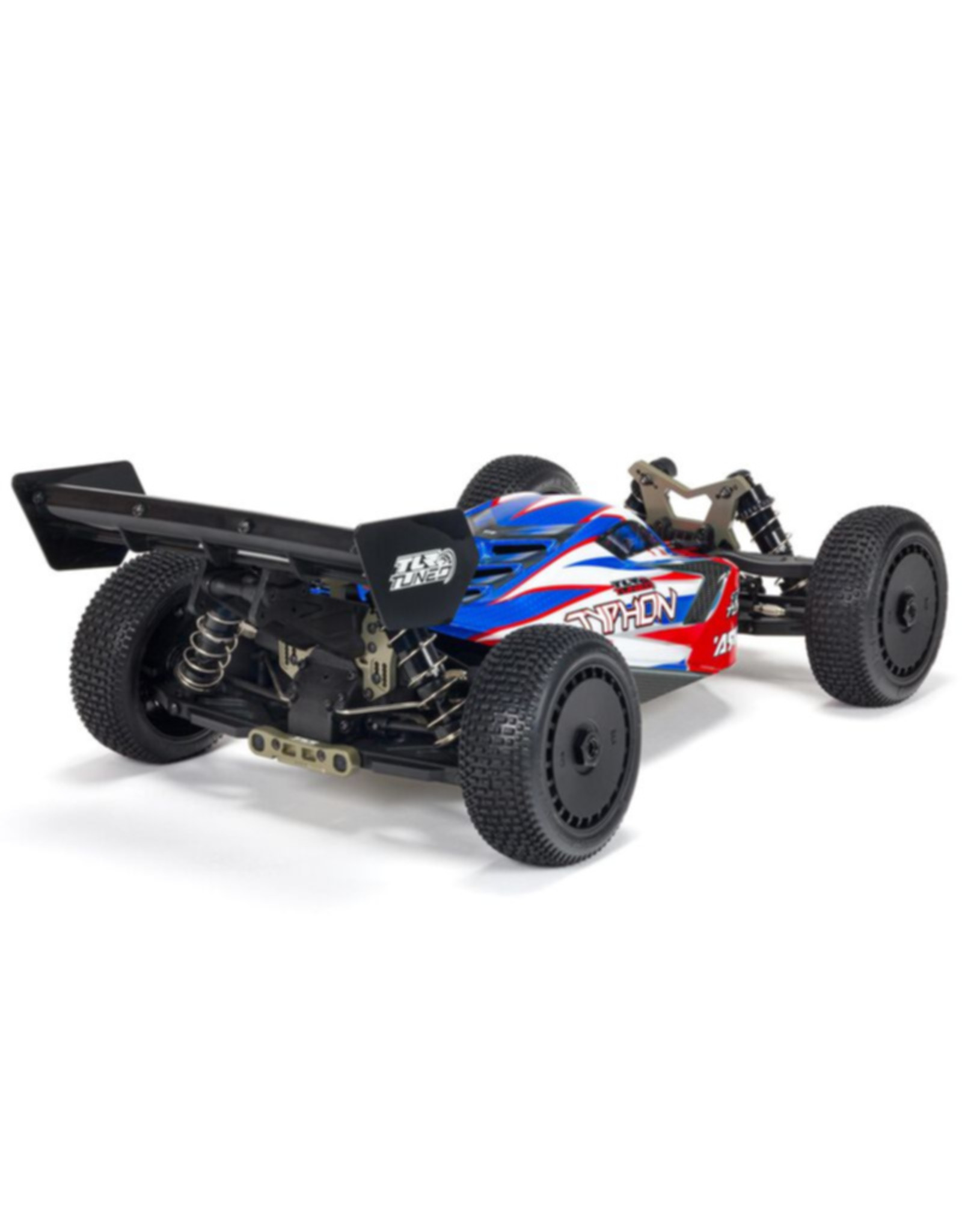 Arrma ARA8406 TLR Tuned TYPHON 6S 4WD BLX 1/8 Buggy RTR Red/Blue