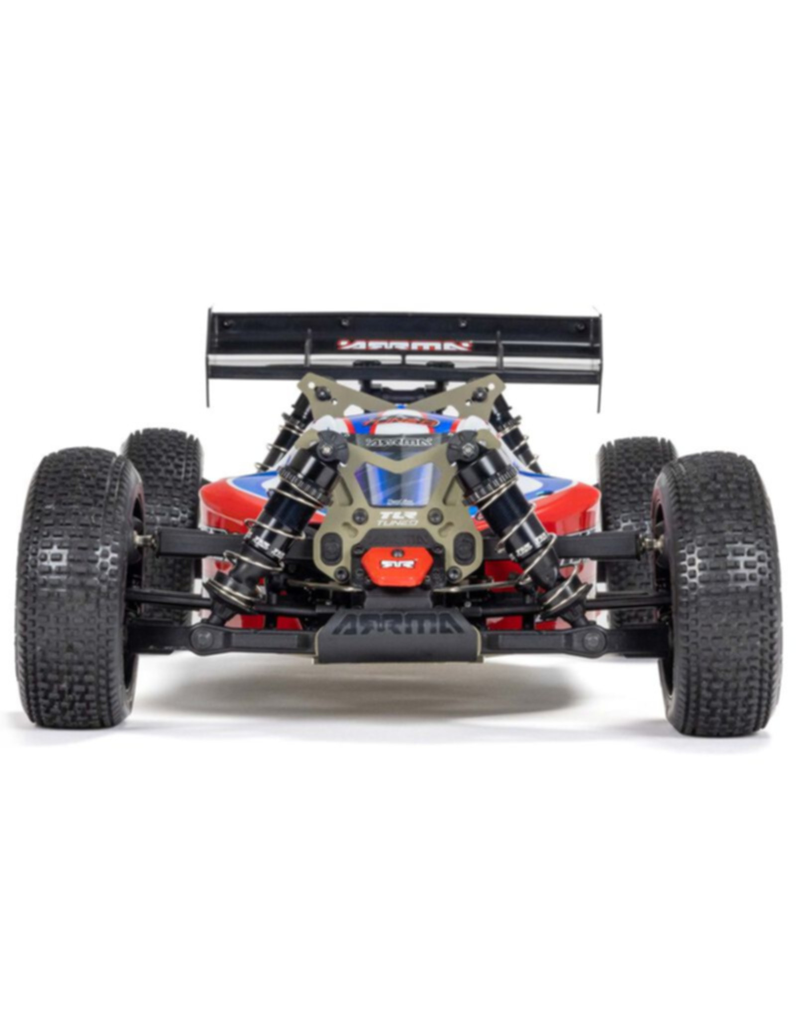 Arrma ARA8406 TLR Tuned TYPHON 6S 4WD BLX 1/8 Buggy RTR Red/Blue