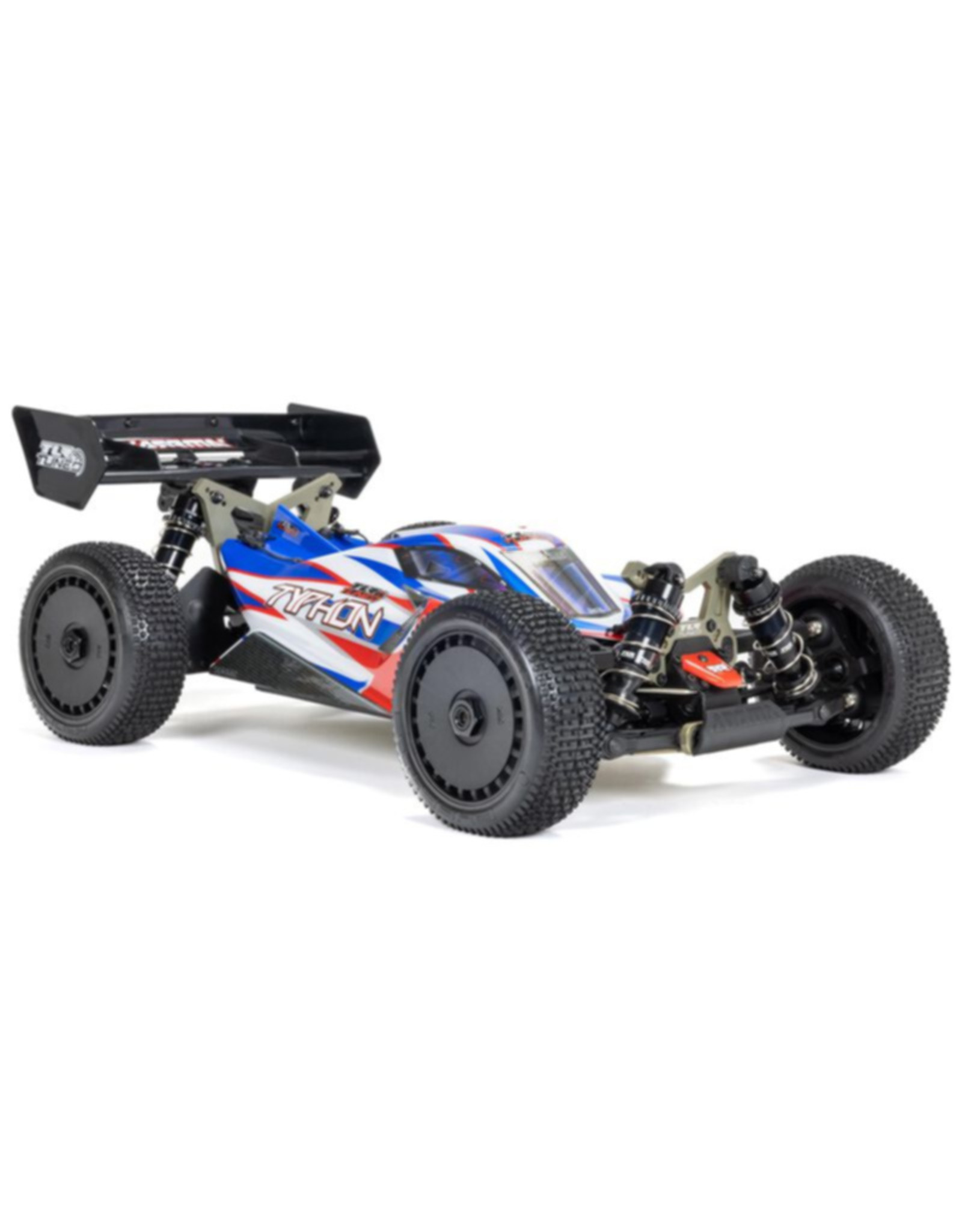 Arrma ARA8406 TLR Tuned TYPHON 6S 4WD BLX 1/8 Buggy RTR Red/Blue