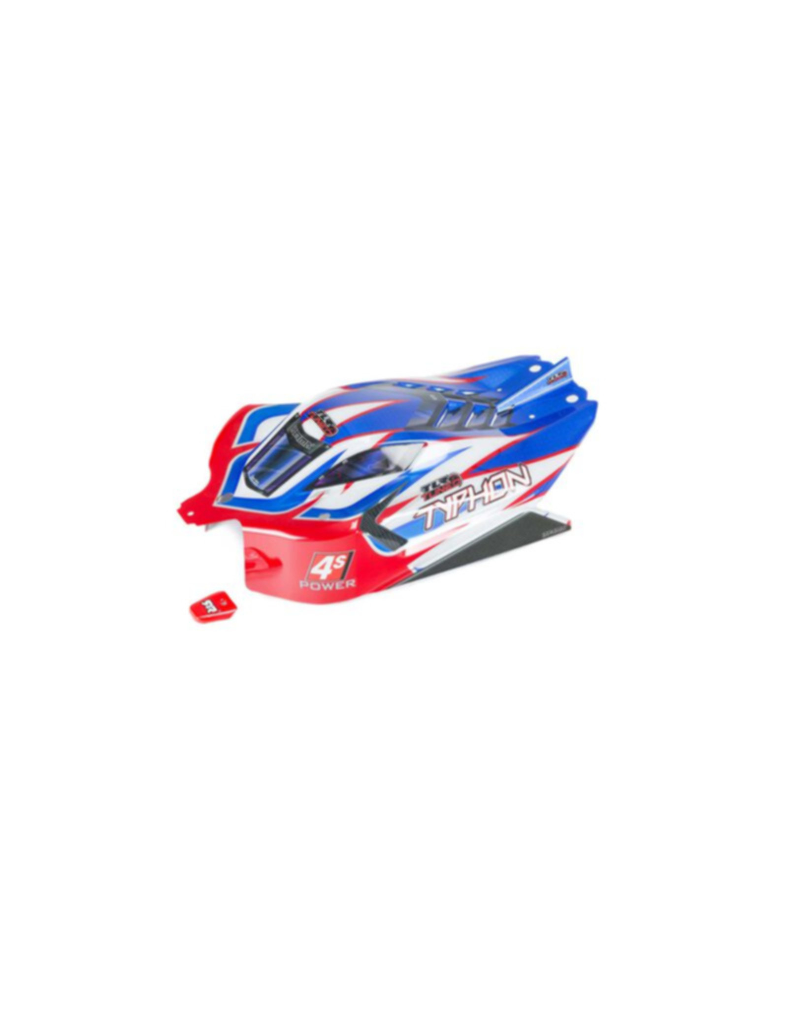 Arrma ARA406164 TYPHON TLR Tuned Finished Body Red/Blue