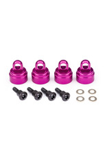 Traxxas TRA3767P Shock Caps Aluminum Pink-Anodized (4)