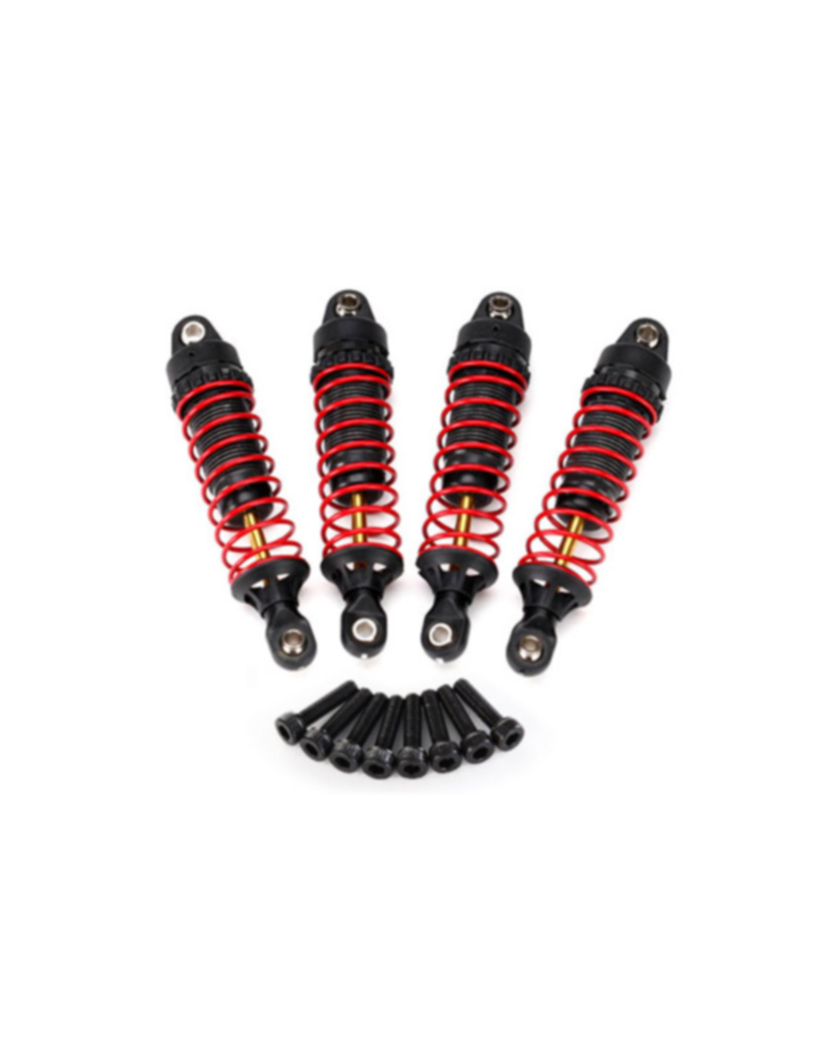 Traxxas TRA7665 Shocks GTR Hard-Anodized w/Springs Teton (4)