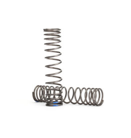 Traxxas TRA8441 Spring, shock, 139mm (natural finish) (GTR) (progressive, 1.250 rate, blue stripe) (2)