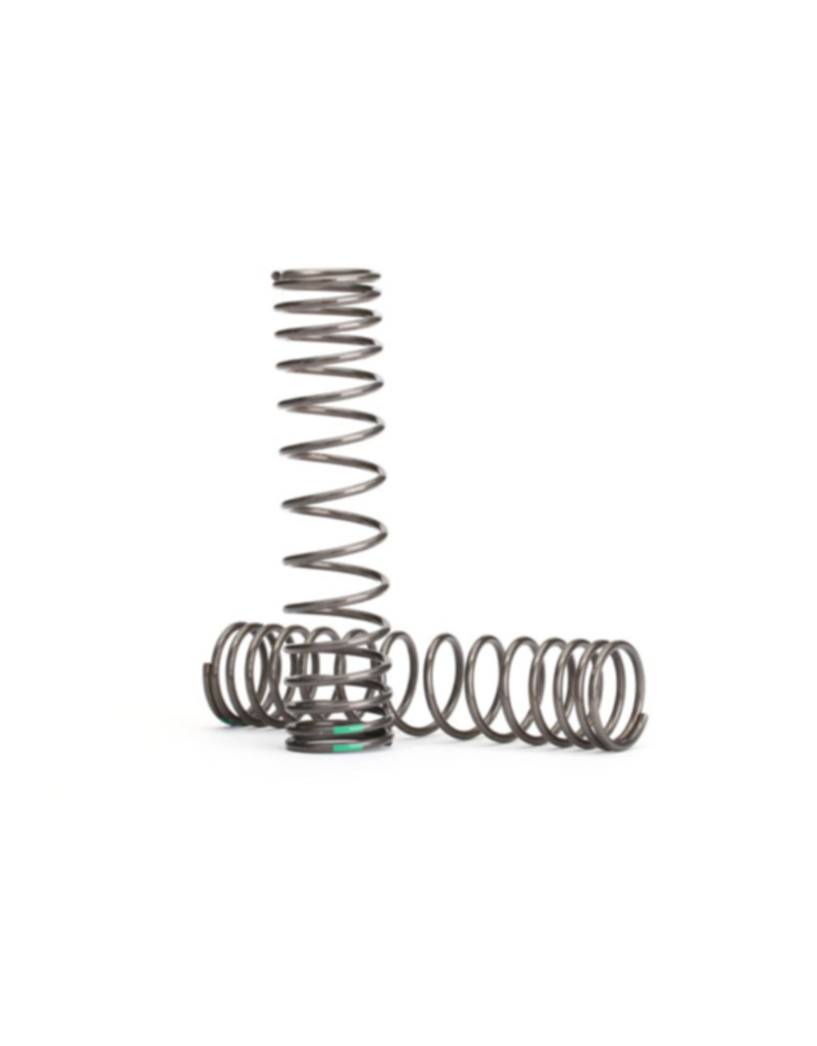 Traxxas TRA8442 Spring, shock, 139mm (natural finish) (GTR) (progressive, 1.146 rate, green stripe) (2)