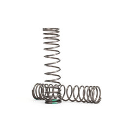 Traxxas TRA8442 Spring, shock, 139mm (natural finish) (GTR) (progressive, 1.146 rate, green stripe) (2)