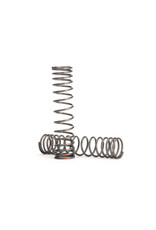 Traxxas TRA8443 Spring, shock, 139mm (natural finish) (GTR) (progressive, 0.937 rate, orange stripe) (2)