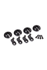 Traxxas TRA8459  Spring retainers, lower (captured) (4)/ 2.5x10 CS (4)