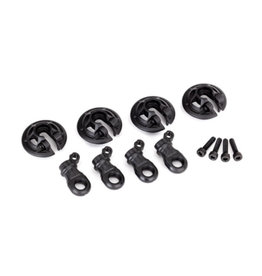 Traxxas TRA8459  Spring retainers, lower (captured) (4)/ 2.5x10 CS (4)