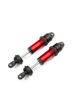 Traxxas TRA8961R Shocks, GT-Maxx, aluminum (red-anodized) (fully assembled w/o springs) (2)