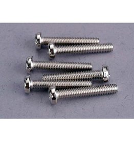 Traxxas TRA2565 Screws, 3 x 18mm Roundhead  (6)