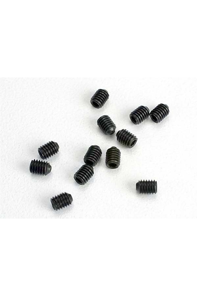 TRA2743 Grub Screws 3mm (12) HobbyQuarters