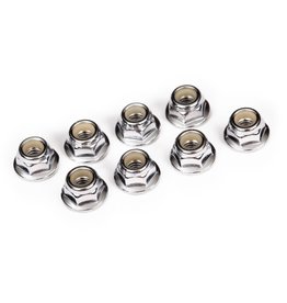 Traxxas TRA3647 4MM FLANGED NYLOCK NUTS (8)