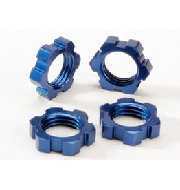 Traxxas TRA5353 Whl Nuts Splined 17mm Blue-Andzd (4)