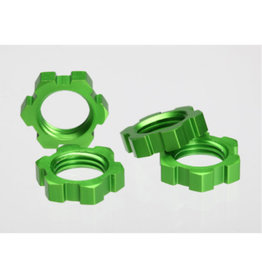 Traxxas TRA5353A Wheel Nuts Splined 17mm Green (4)