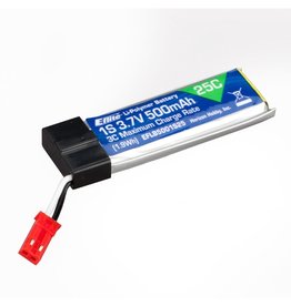 E-flite EFLB5001S25 500mAh 1S 3.7V 25C LiPo Battery