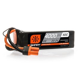 spektrum SPMX40006S50 22.2V 4000mAh 6S 50C Smart LiPo Battery: IC5