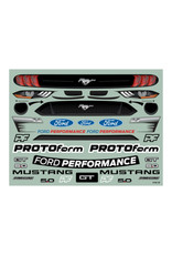 Protoform PRM158100 1/7 2021 Ford Mustang GT Clear Body: ARRMA Felony