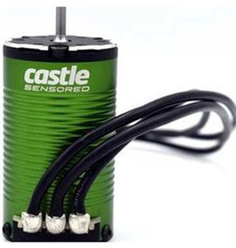 Castle Creations CSE060008500 MOTOR, 4-POLE SENSORED BRUSHLESS 1412-3200KV