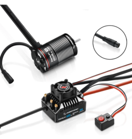 Hobbywing HOB38020312 XERUN AXE540L-2100KV-FOC R2 System (ESC+Motor)