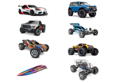 TRAXXAS PARTS BY VEHICLE