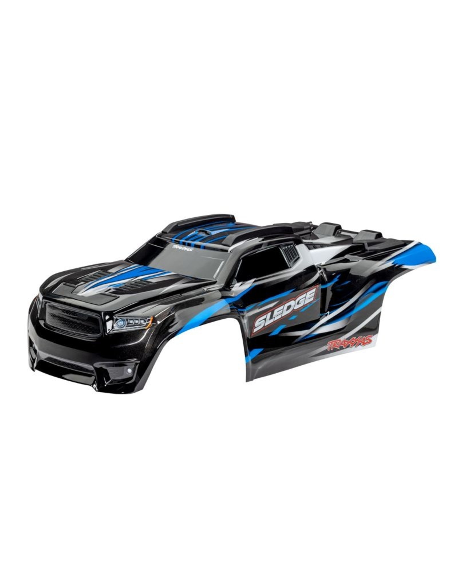 Traxxas TRA9511A  BODY, SLEDGE BLUE COMPLETE