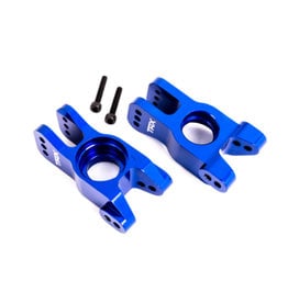 Traxxas TRA9552X CARRIER STUB AXLE ALUM BLU L/R SLEDGE