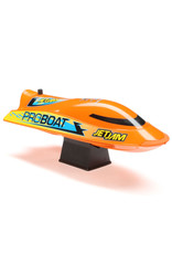 Proboat PRB08031V2T1 Jet Jam 12" Pool Racer, Brushed, Orange: RTR