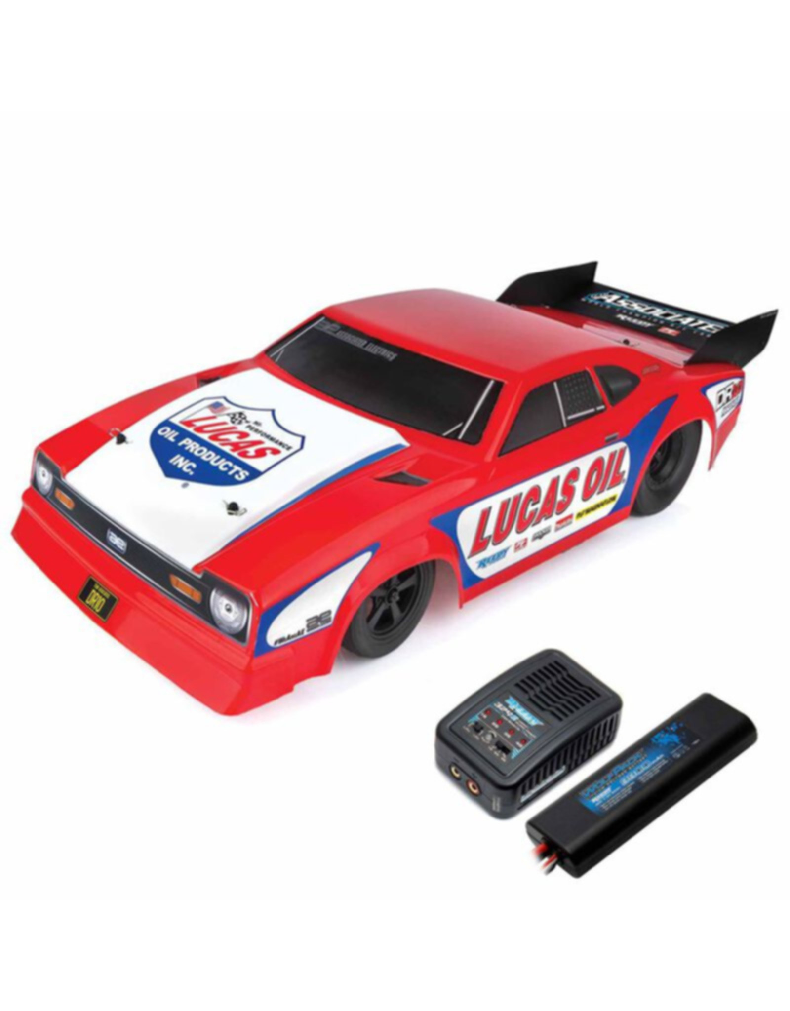 Team Associated ASC70036C DR10 Pro Reakt RTR, Lucas Oil LiPo Combo