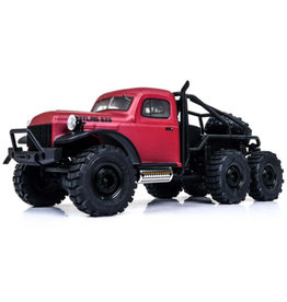 FMS FMMROC002T1  1/18 Atlas 6x6 Robust Crawler RTR Red for Atlas