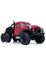 FMS FMMROC002T1  1/18 Atlas 6x6 Robust Crawler RTR Red for Atlas