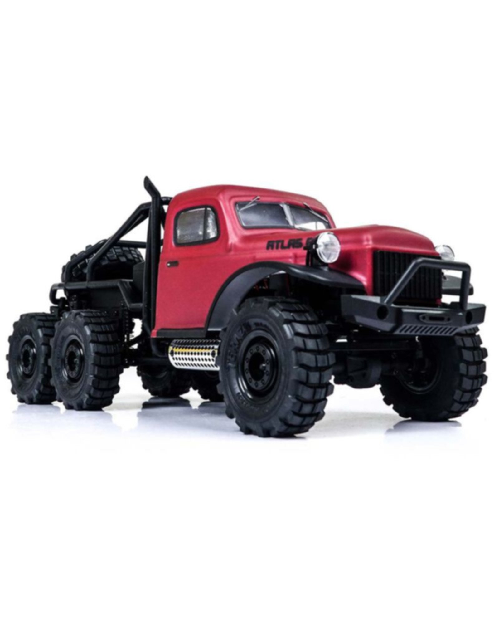 FMS FMMROC002T1  1/18 Atlas 6x6 Robust Crawler RTR Red for Atlas