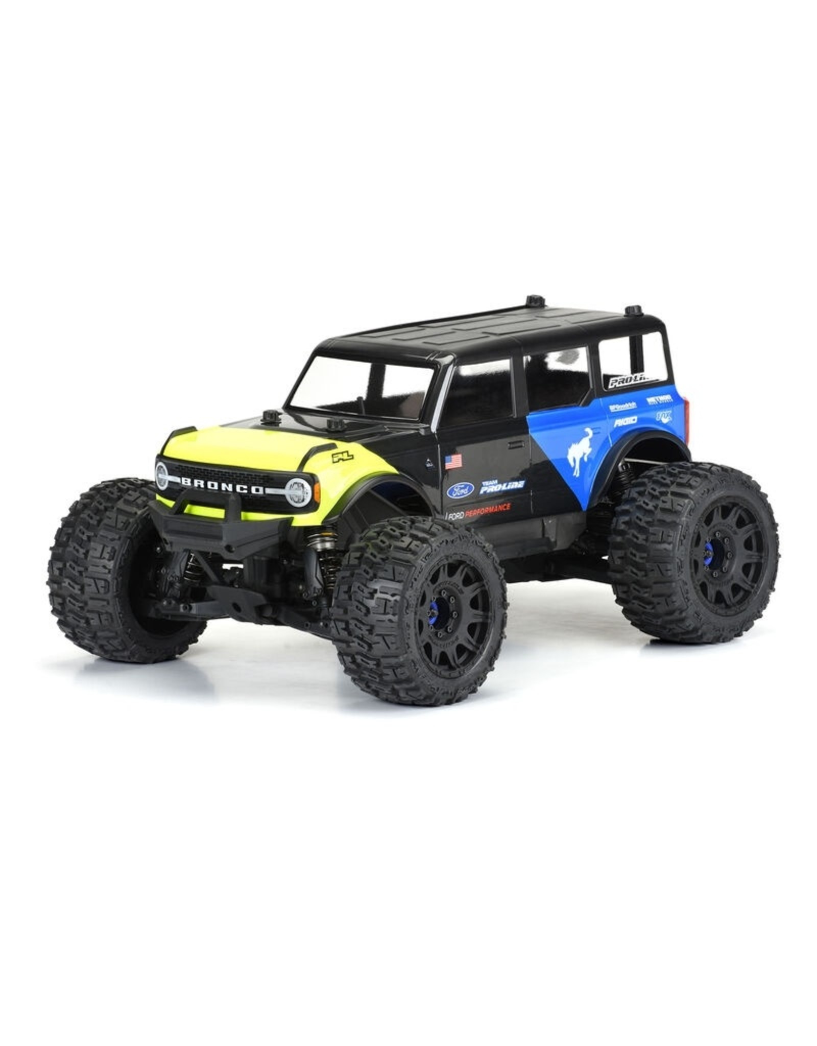Pro-Line Racing PRO359400 1/8 2021 Ford Bronco Clr Bdy: MAXX, E-REVO 2.0