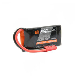 spektrum SPMX8001S30		800mAh 1S 3.7V 30C LiPo Battery; JST