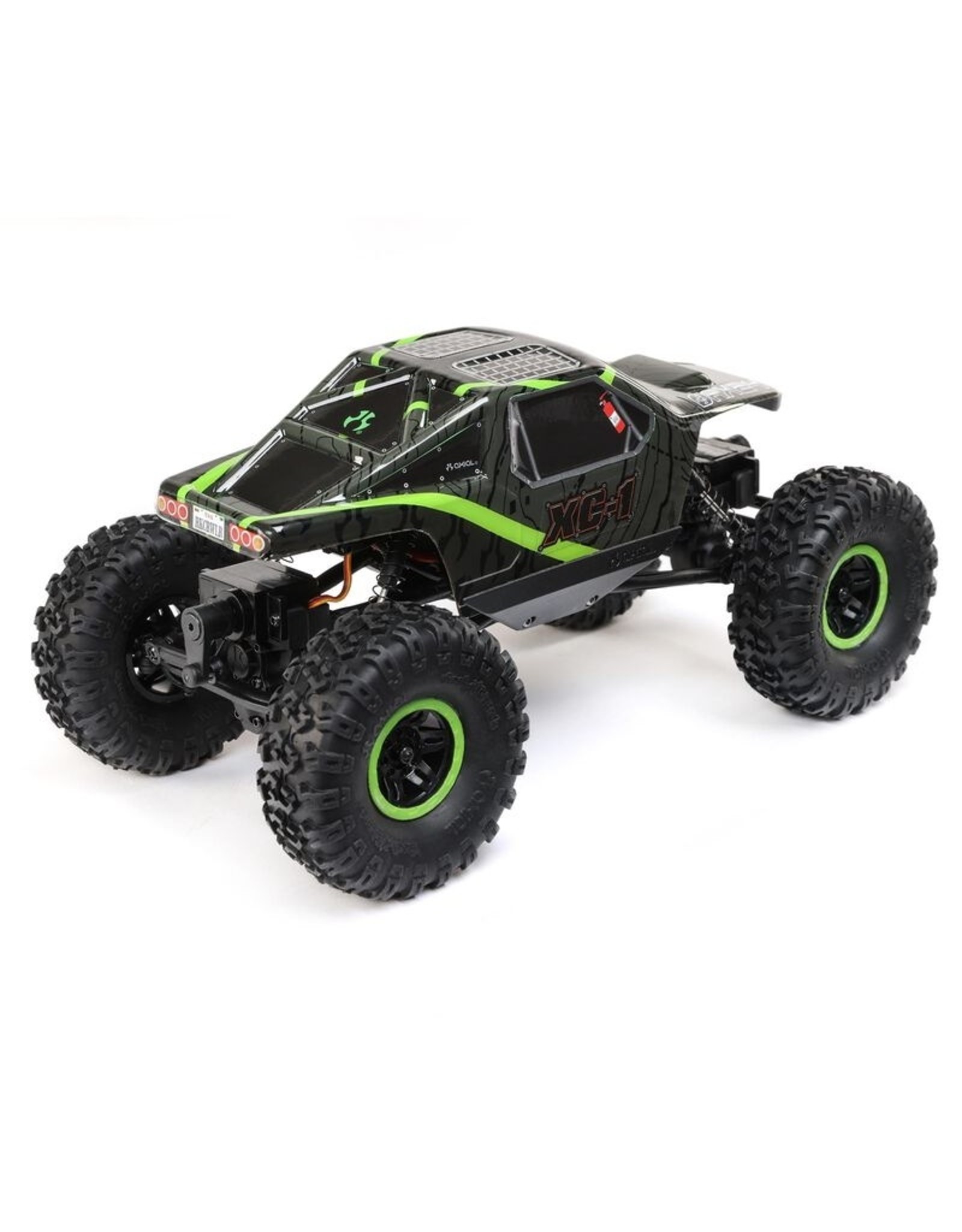 Axial AXI00003T1 	 AX24 XC-1, 1/24th 4WS Crawler Brushed RTR, Green