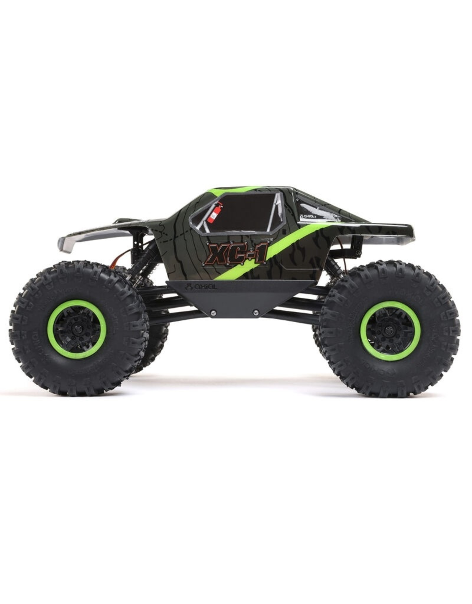 Axial AXI00003T1  AX24 XC-1, 1/24th 4WS Crawler Brushed RTR, Green
