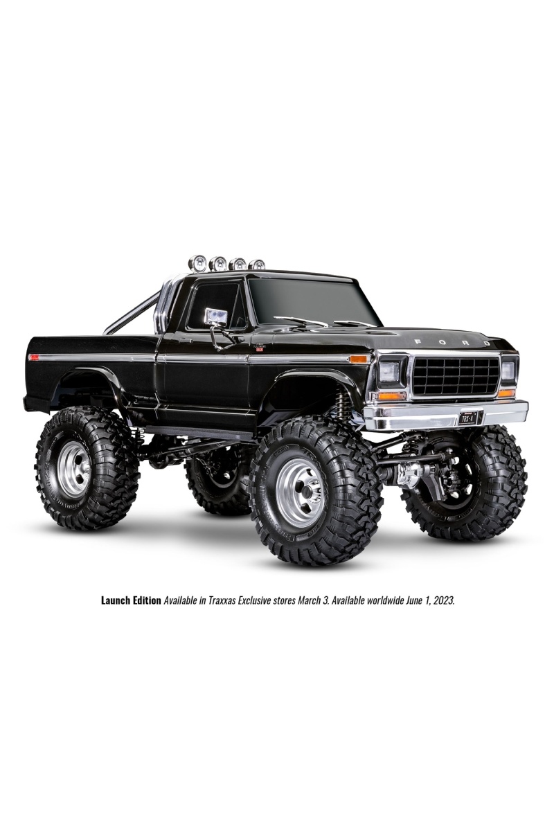 TRA92046-4 TRX-4 Ford F-150 High Trail Edition BLACK - HobbyQuarters