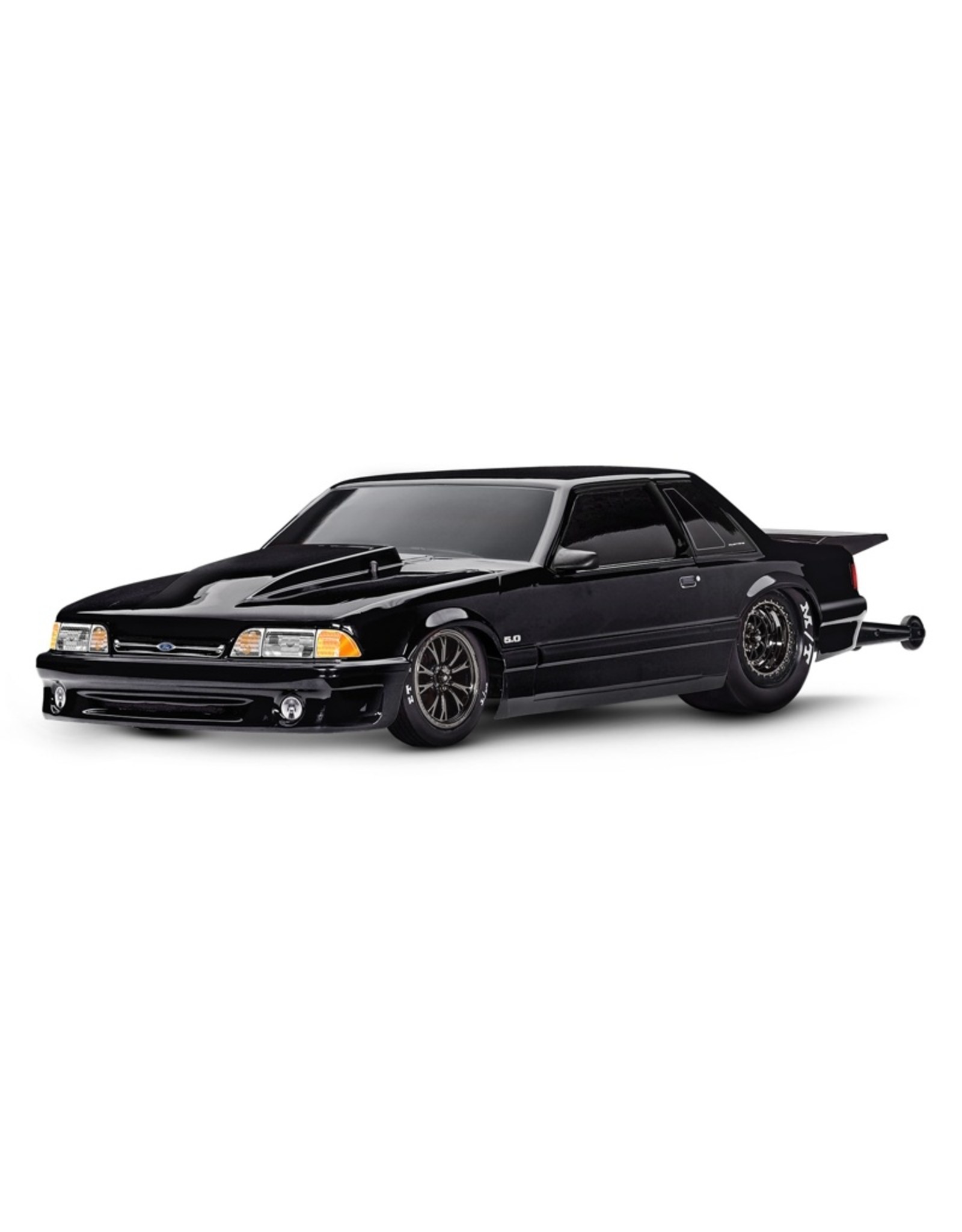 Traxxas TRA94046-4-BLK Drag Slash Mustang Black