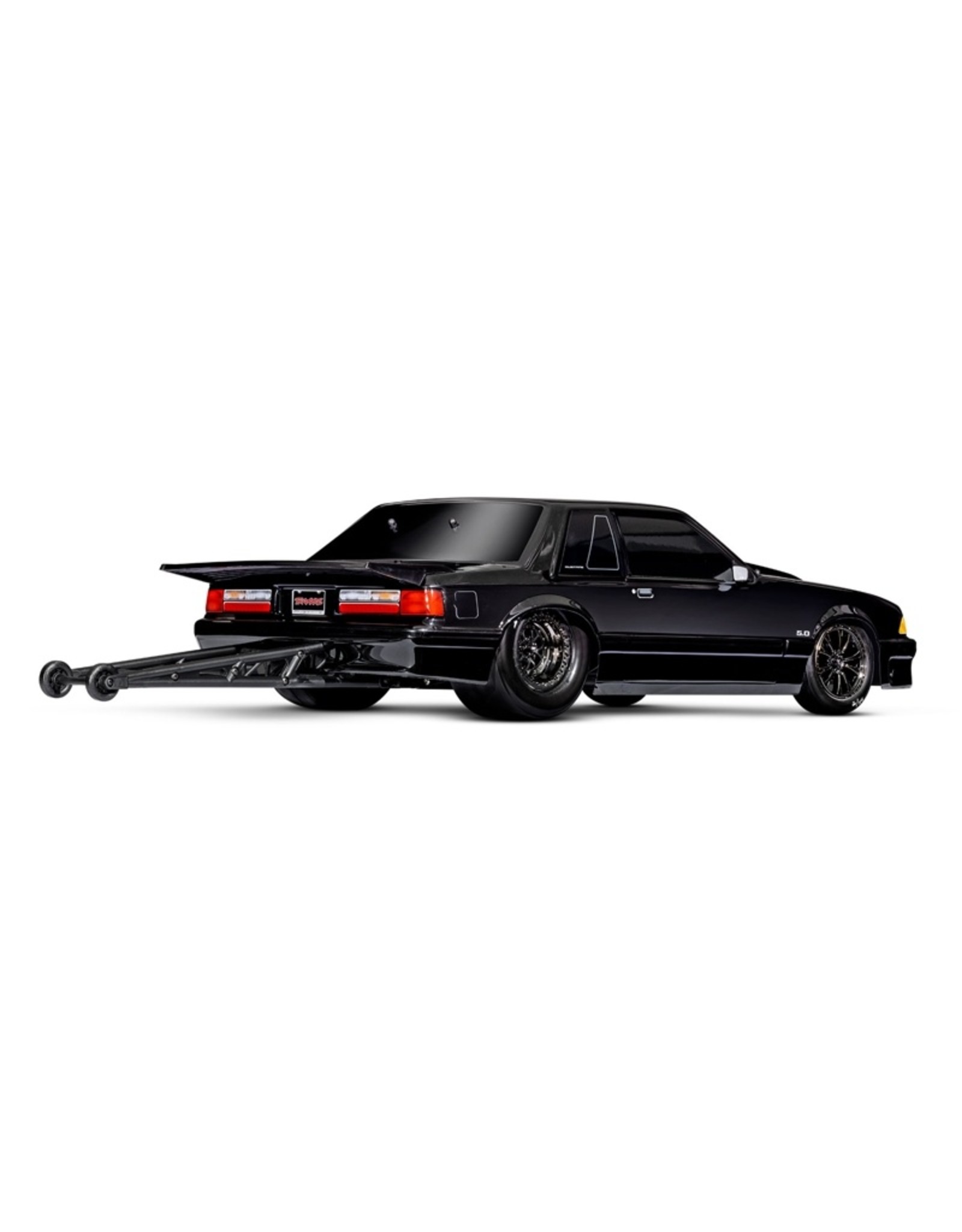 Traxxas TRA94046-4-BLK Drag Slash Mustang Black