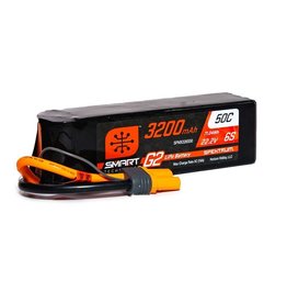 spektrum SPMX326S50 3200mAh 6S 22.2V Smart G2 LiPo 50C; IC5