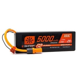 spektrum SPMX52S100H5		5000mAh 2S 7.4V Smart G2 LiPo 100C; IC5