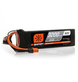 spektrum SPMX32006S50		3200mAh 6S 22.2V 50C Smart LiPo Battery; IC5