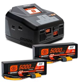 spektrum SPMXPSS650 Smart G2 6S Bundle 2x 3S Battery & S2100 Charger