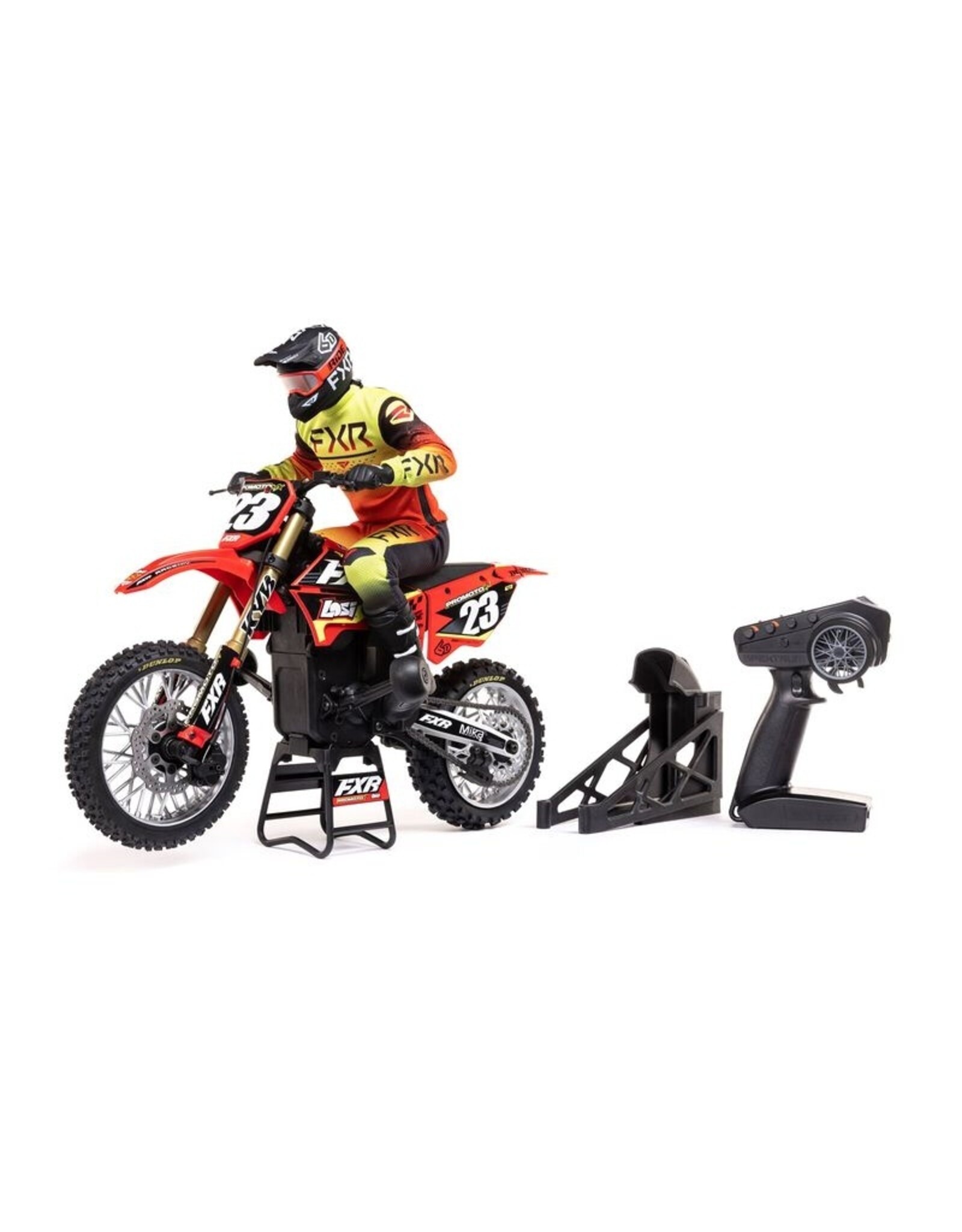 Losi LOS06000T1 Promoto-MX 1/4 Motorcycle RTR, FXR RED