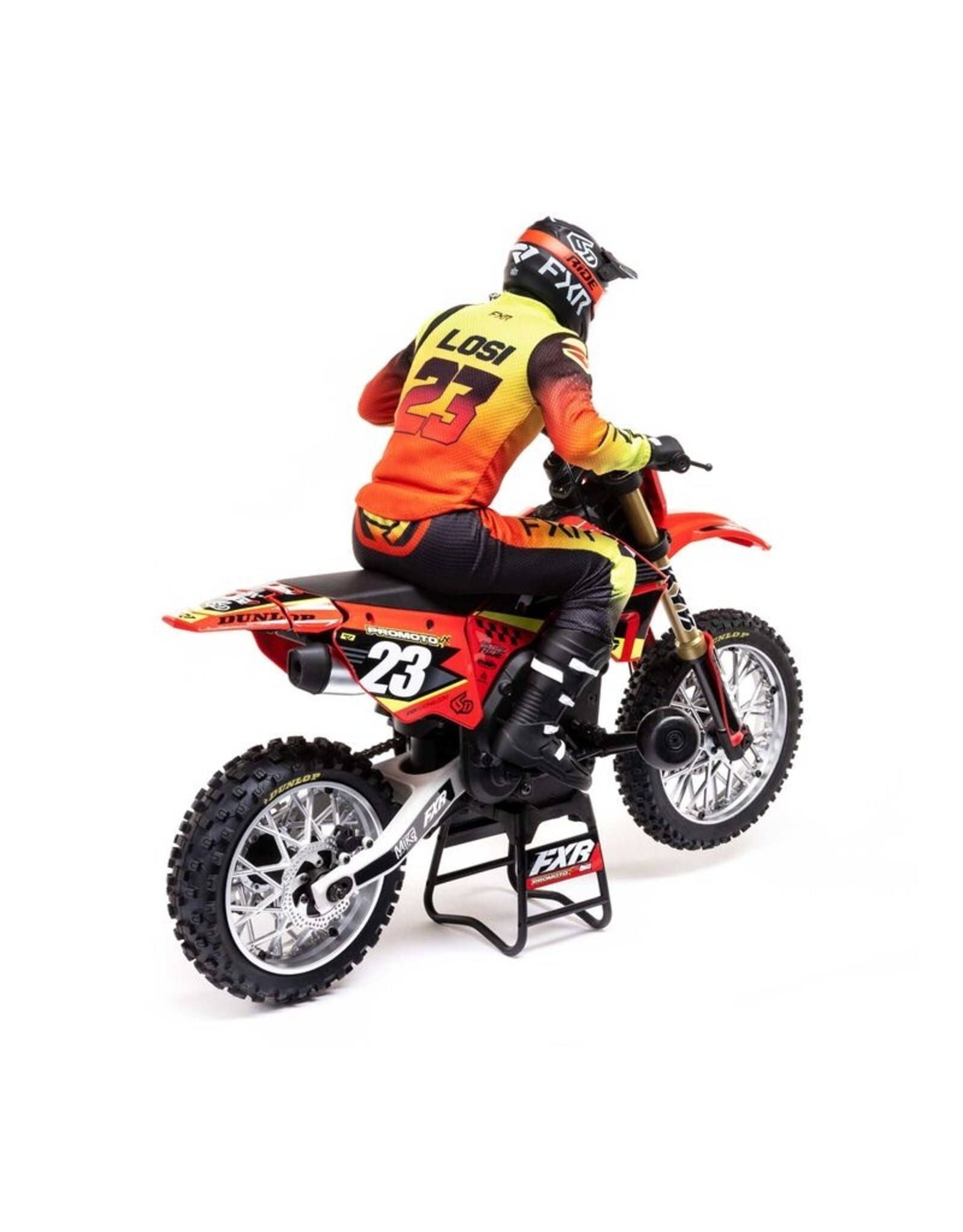 Losi LOS06000T1 Promoto-MX 1/4 Motorcycle RTR, FXR RED