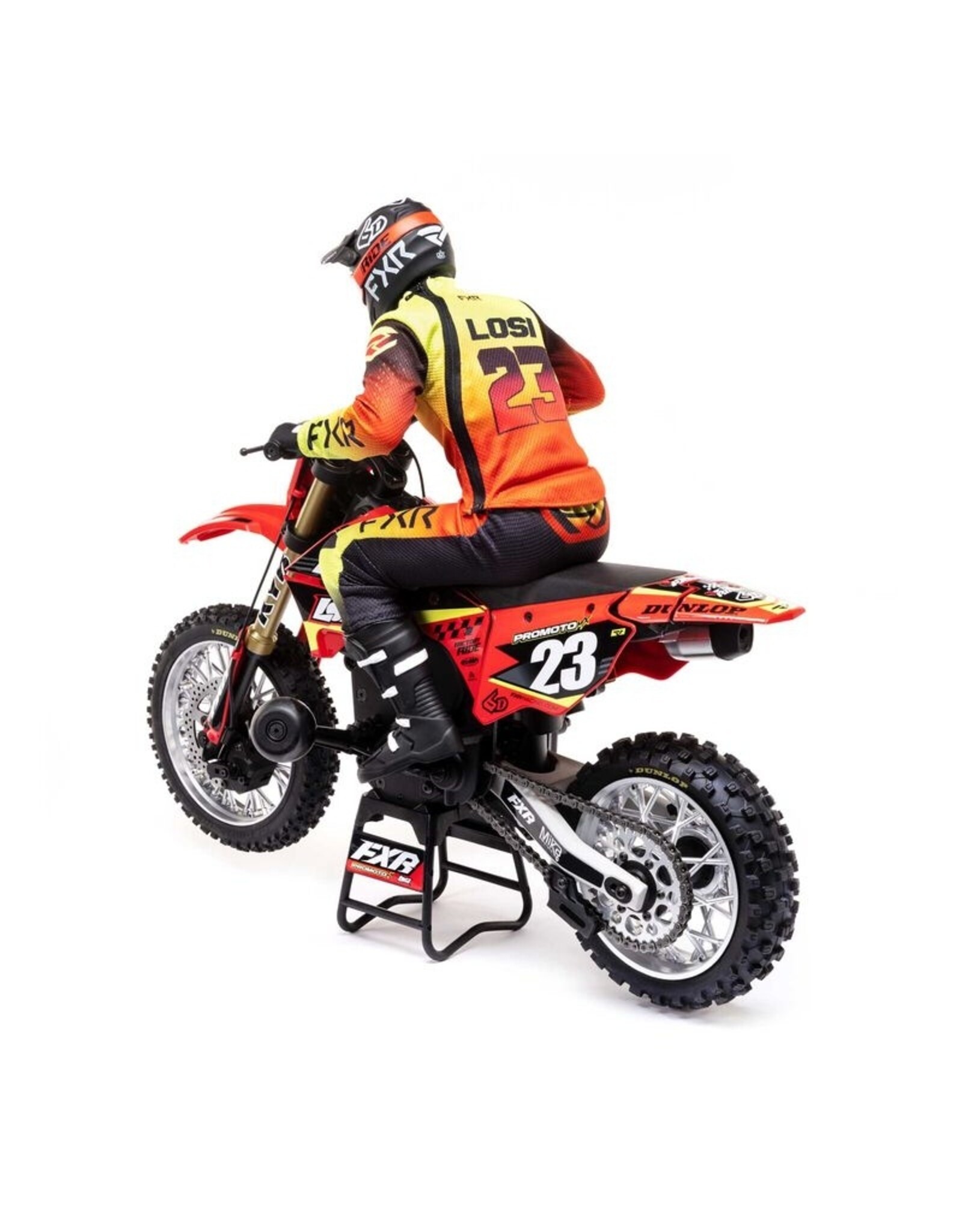 Losi LOS06000T1 Promoto-MX 1/4 Motorcycle RTR, FXR RED